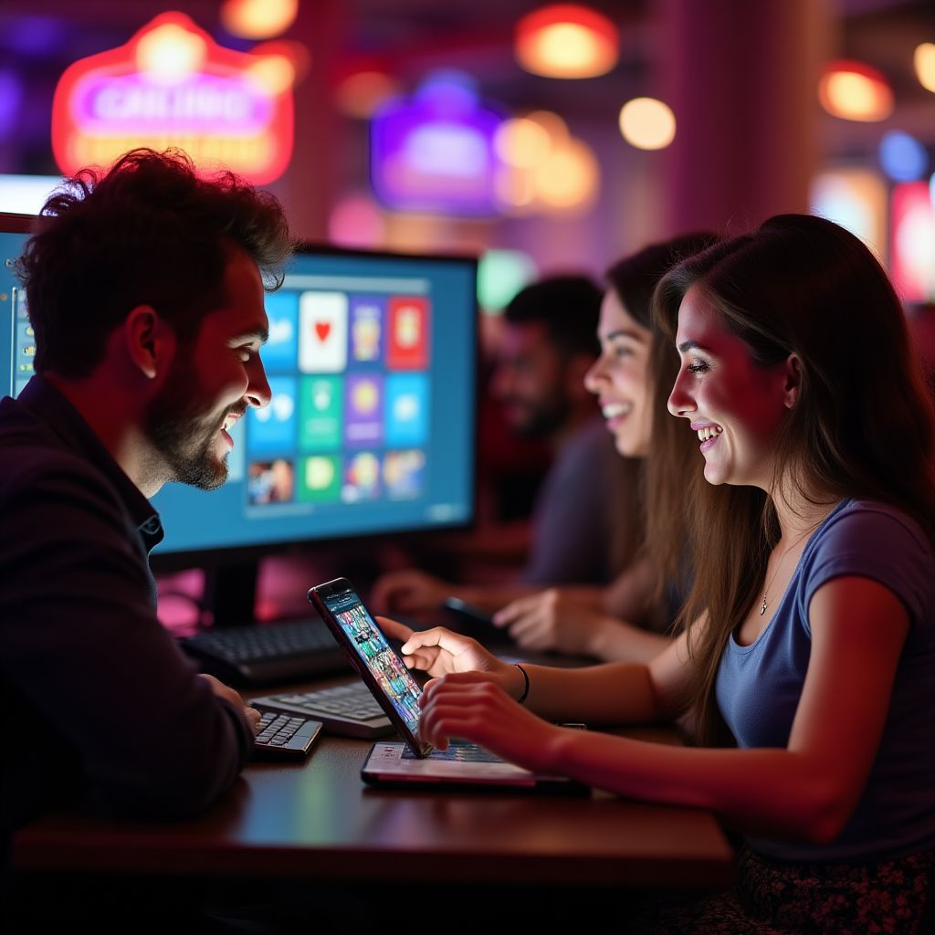 Jugadores disfrutando de VulZeq en diferentes dispositivos